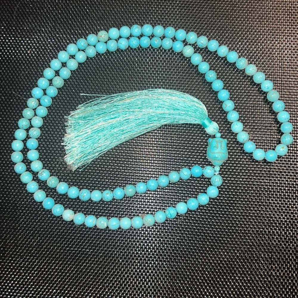 Mala beads- beautiful turquoise color